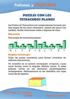 Tetracubos planos