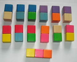 27 cubos ~ 9 colores