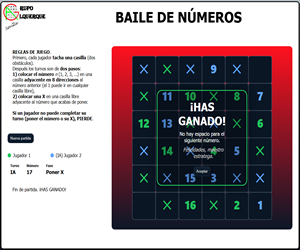 Baile de n&uacute;meros