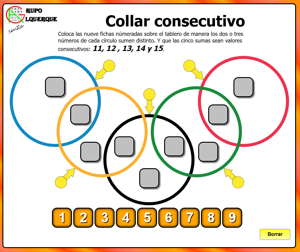 Collar consecutivo