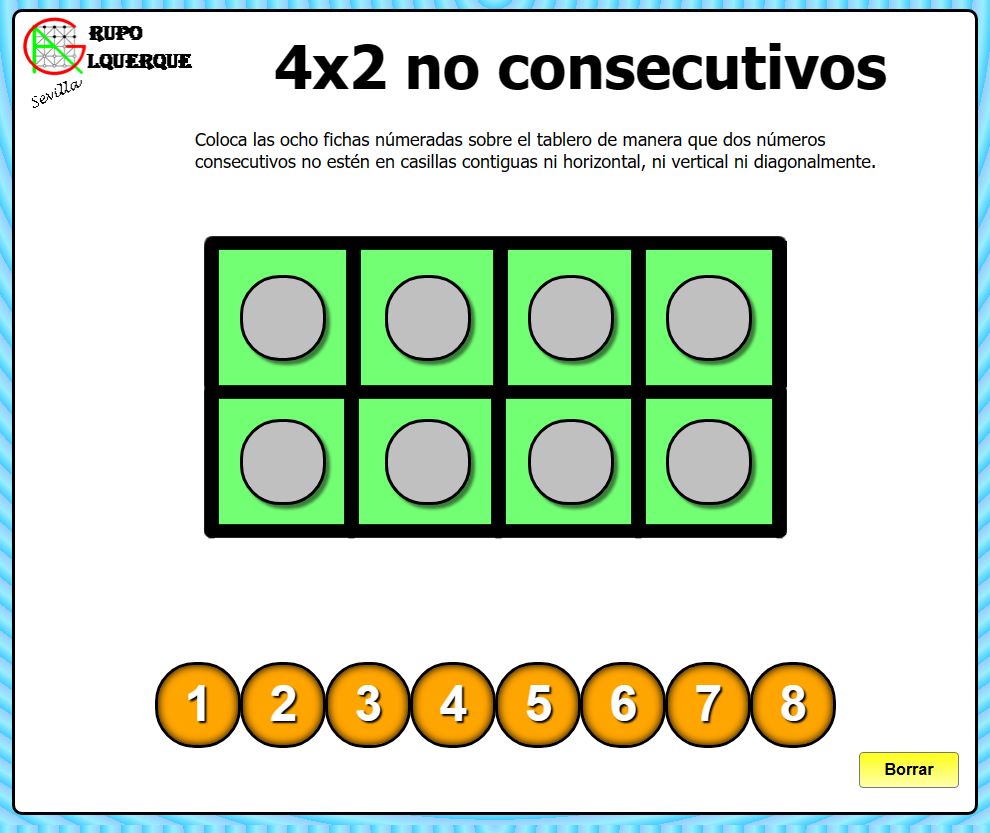 4x2 no consecutivos