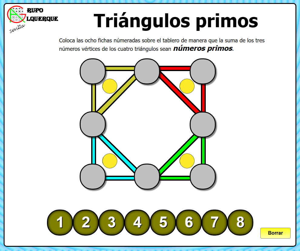Triángulos primos
