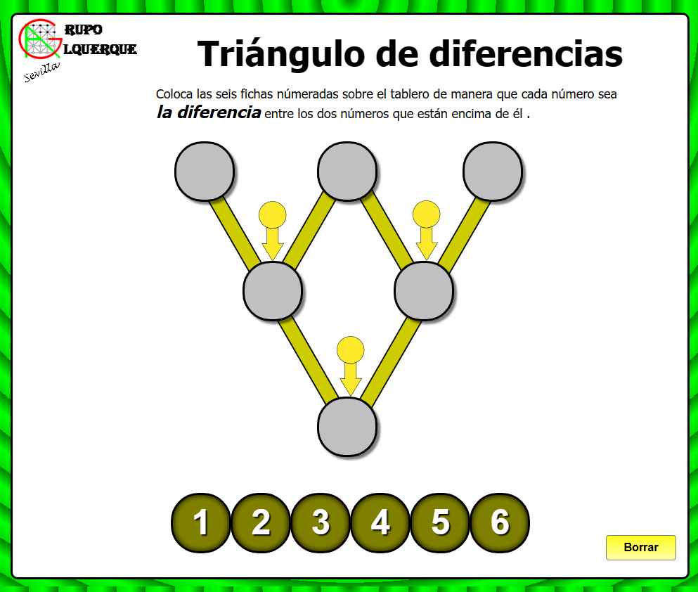 Tri&aacute;ngulo de diferencias