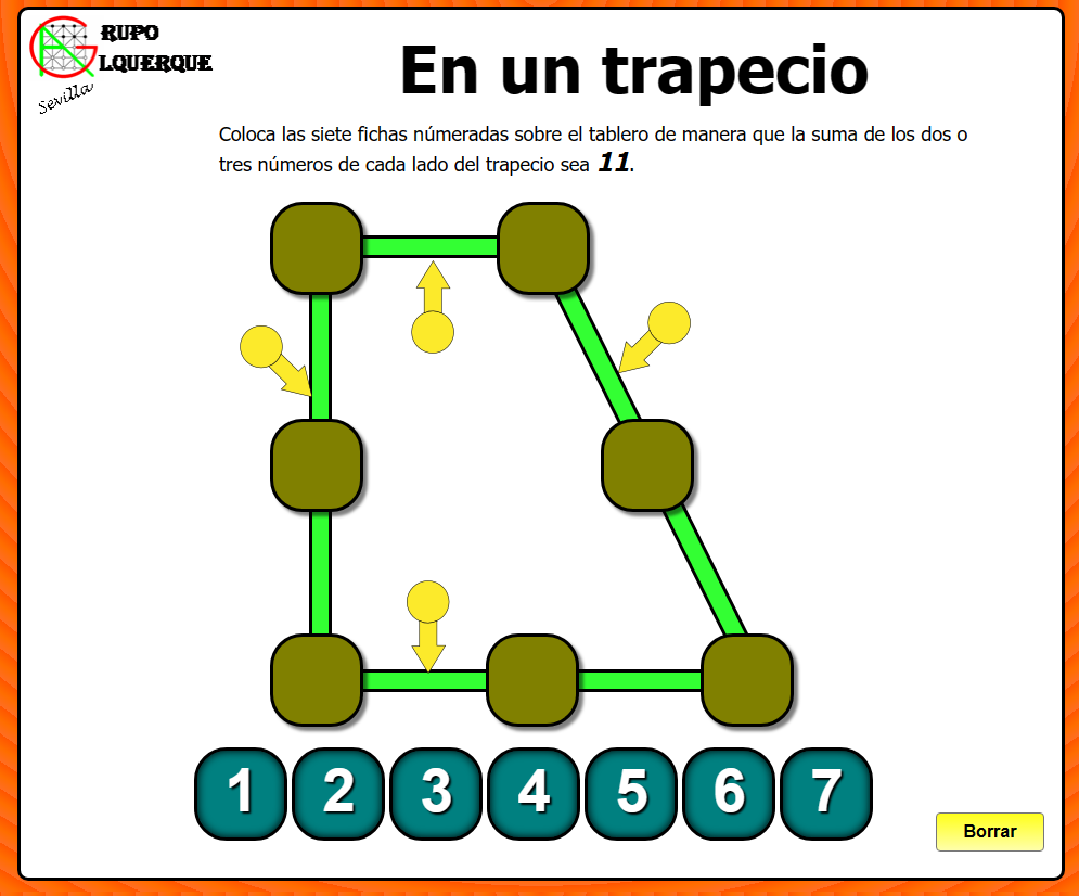 En un trapecio